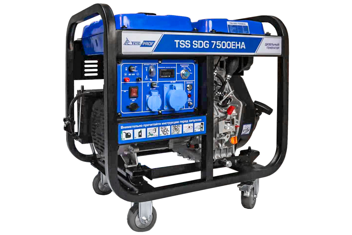 картинка Дизель генератор TSS SDG 7500EHA картинка Дизель генератор TSS SDG 7500EHA