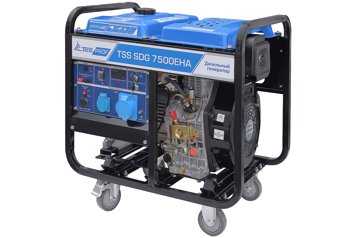 картинка Дизель генератор TSS SDG 7500EHA картинка Дизель генератор TSS SDG 7500EHA