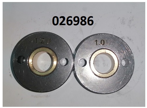 картинка Ролик подающий под алюминий (30-10-12) 1.0/1.2 картинка Ролик подающий под алюминий (30-10-12) 1.0/1.2