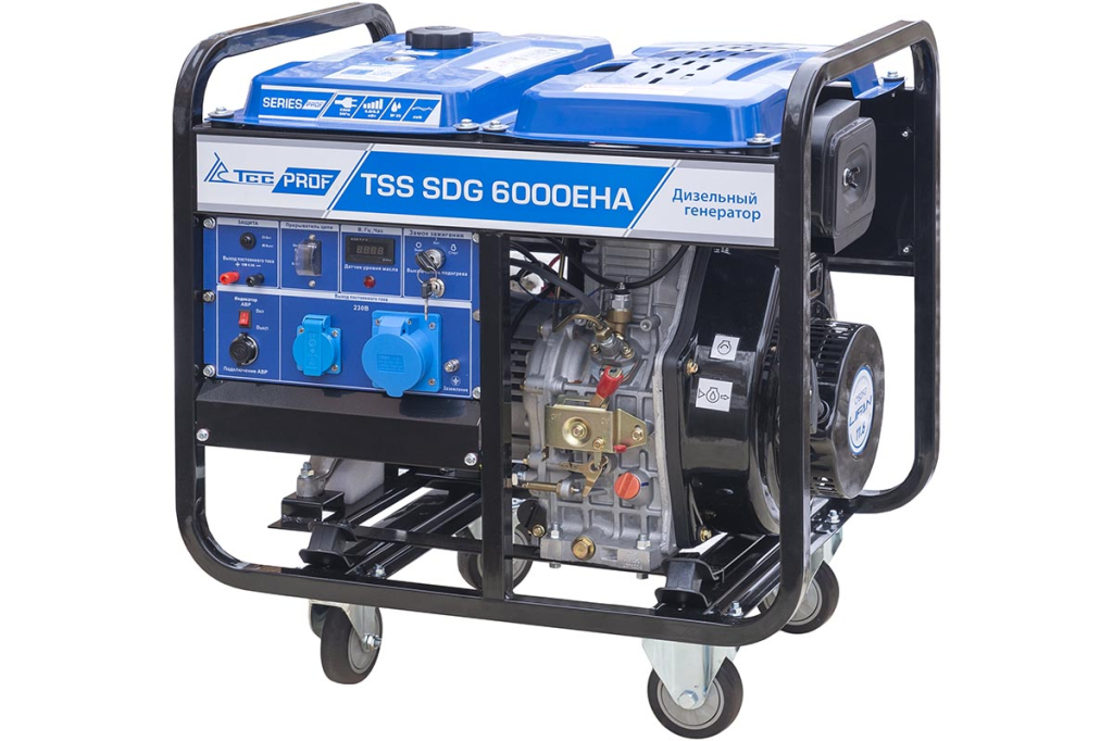 Дизель генератор TSS SDG 6000EHA 077014