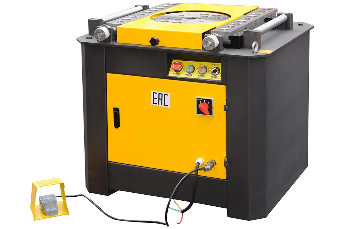 картинка Станок для гибки арматуры с концевиком TSS GW 42A автоматический картинка Станок для гибки арматуры с концевиком TSS GW 42A автоматический