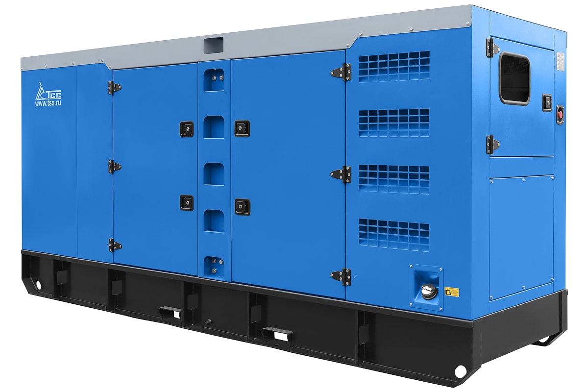 картинка Дизельный генератор ТСС АД-300С-Т400-1РКМ26 в шумозащитном кожухе