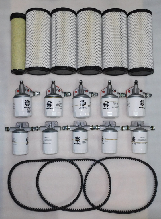 Набор для ТО на 2000 моточасов к TSS DUAL DWG-500 043395