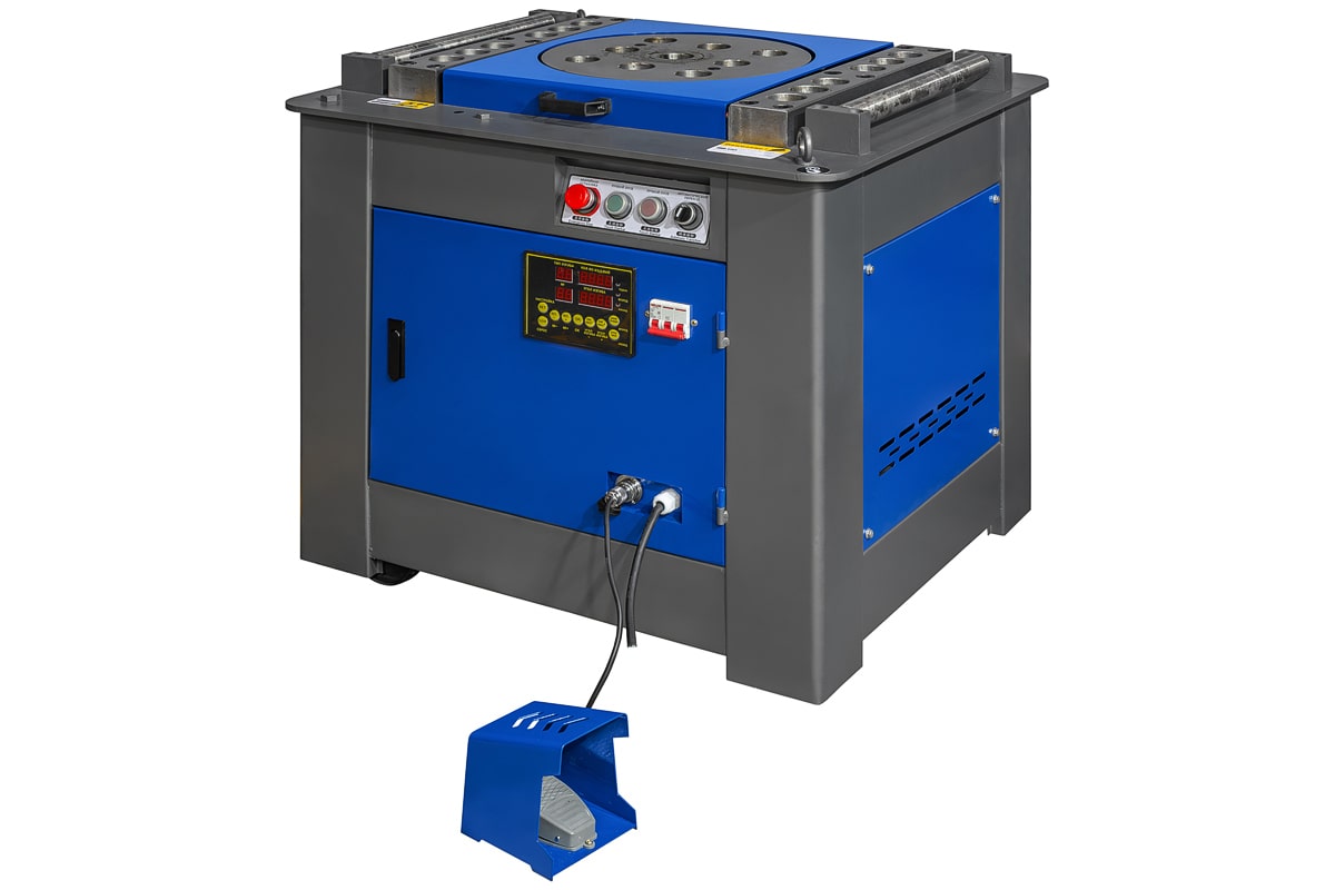 картинка Станок для гибки арматуры TSS GW 52 с ЧПУ картинка Станок для гибки арматуры TSS GW 52 с ЧПУ